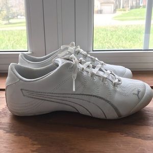 White Puma Shoes!!
